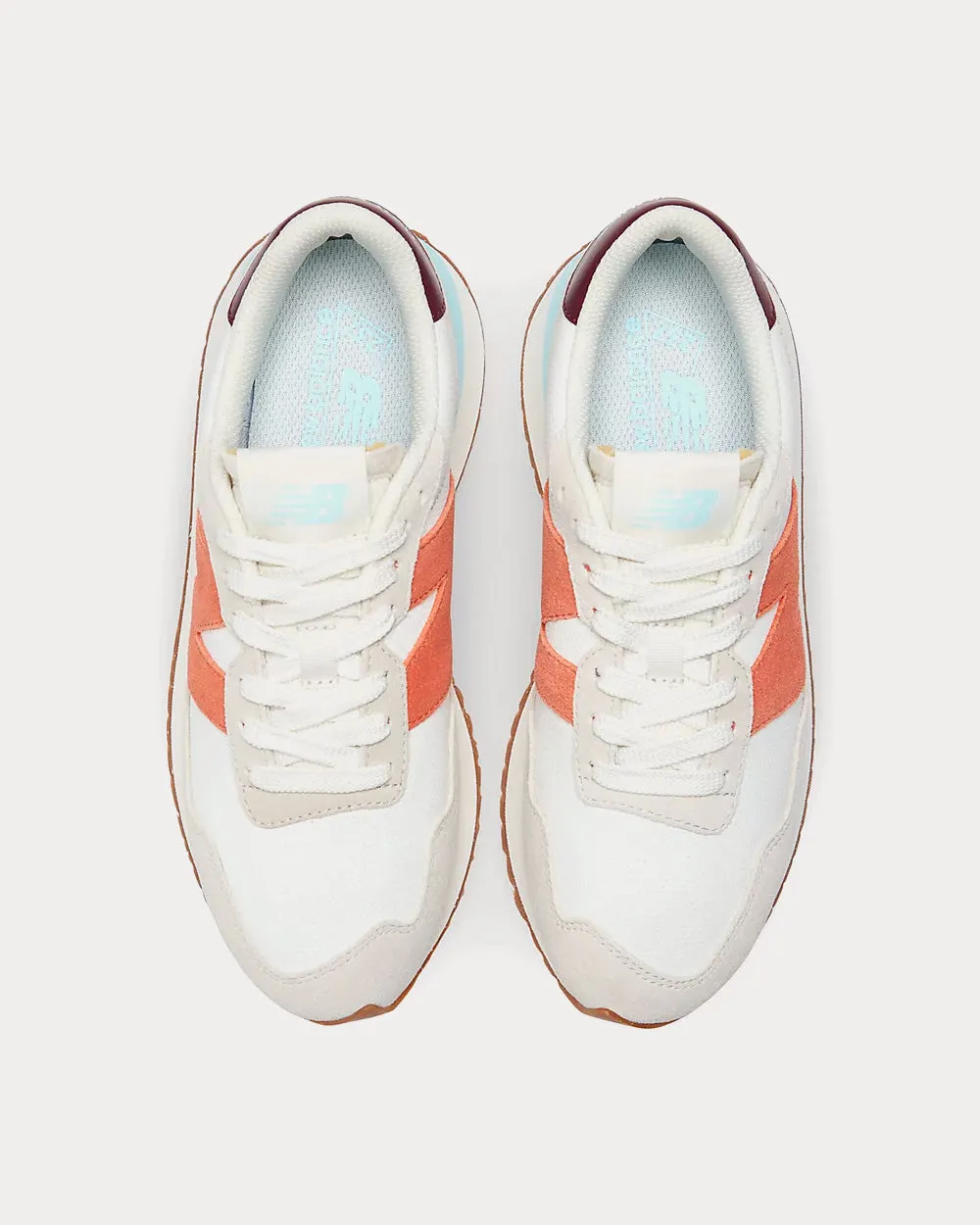237 Sea Salt with Soft Copper Low Top Sneakers