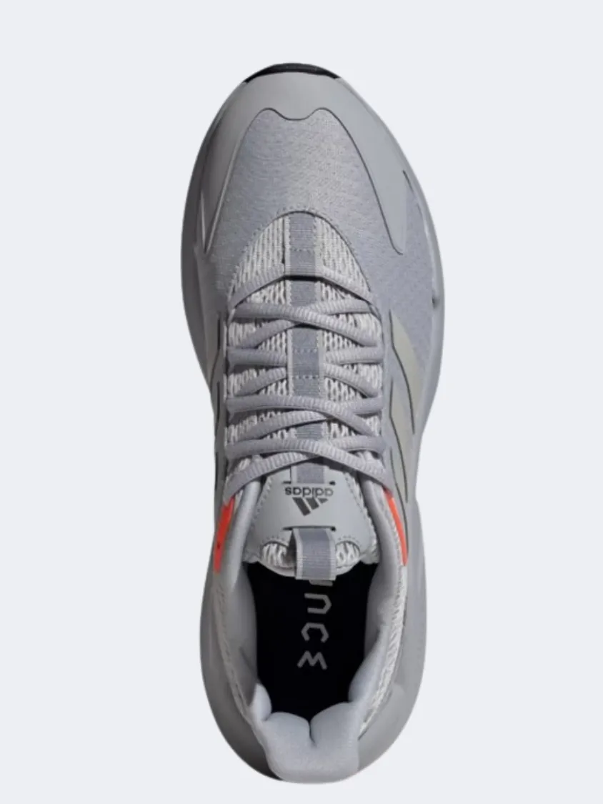 Adidas Alphaedge   Men Sportswear Shoes Silver/Grey/Red