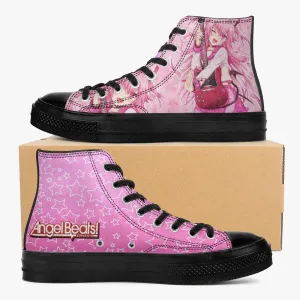Angel Beats Yui A-Star High Anime Shoes