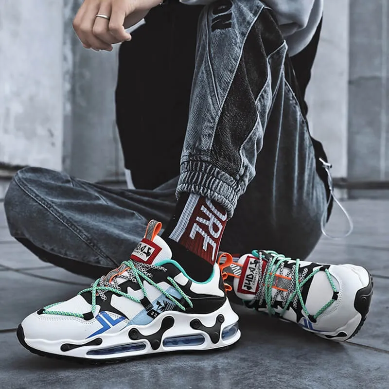 Athletic shoes for men 'Velzard Techno' air cushion Sneakers