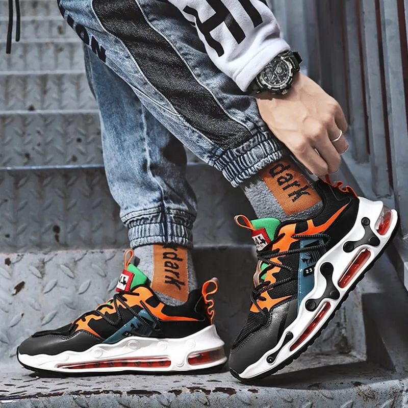 Athletic shoes for men 'Velzard Techno' air cushion Sneakers