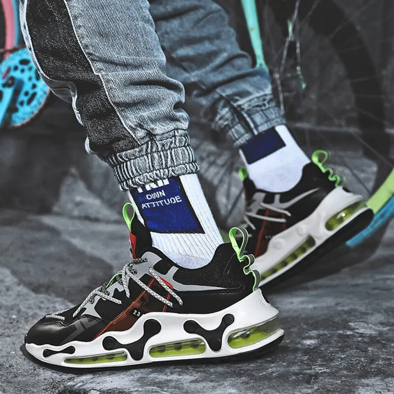 Athletic shoes for men 'Velzard Techno' air cushion Sneakers