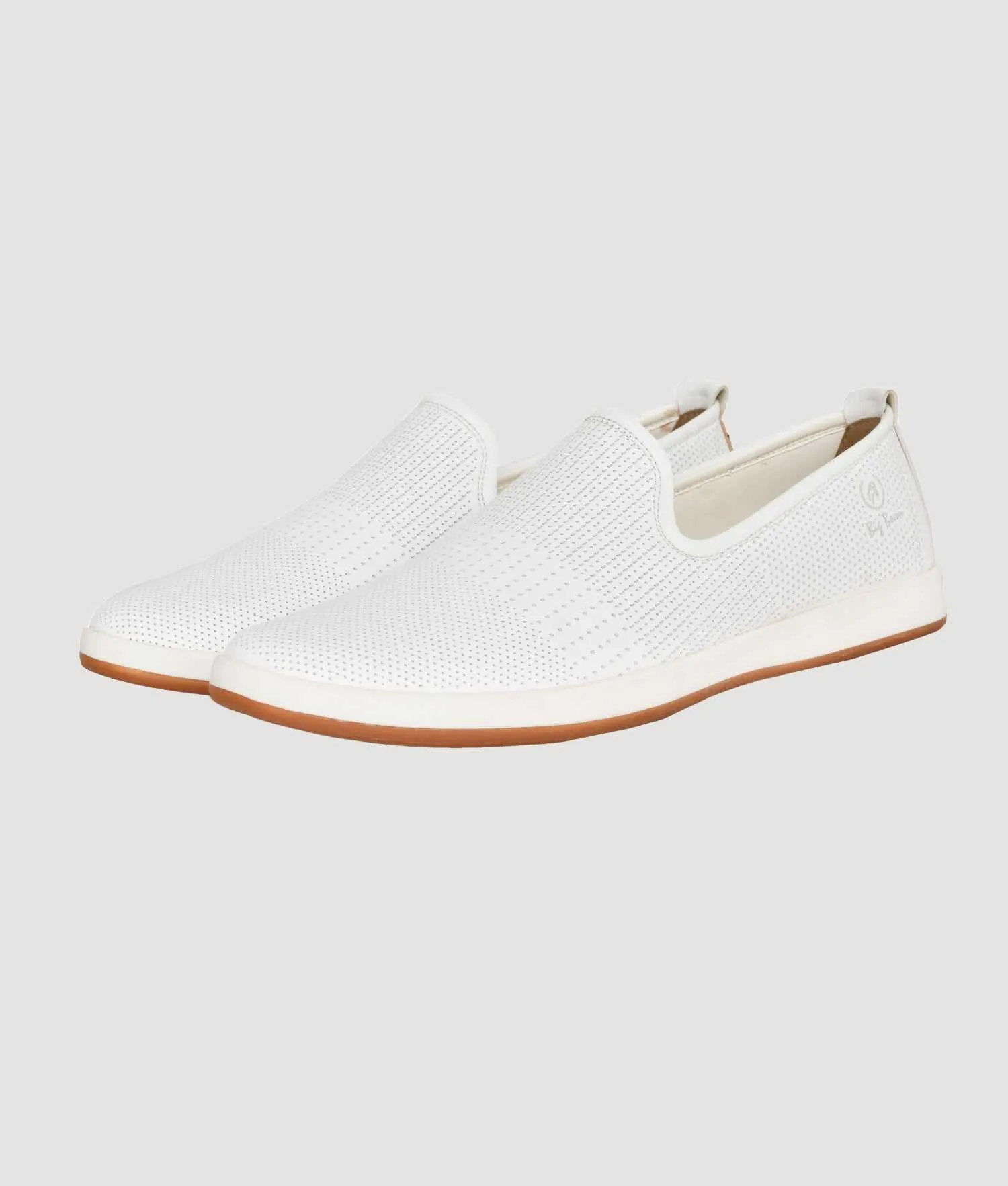 Big Boon Men Perforated Lightweight Slip-On Loafers