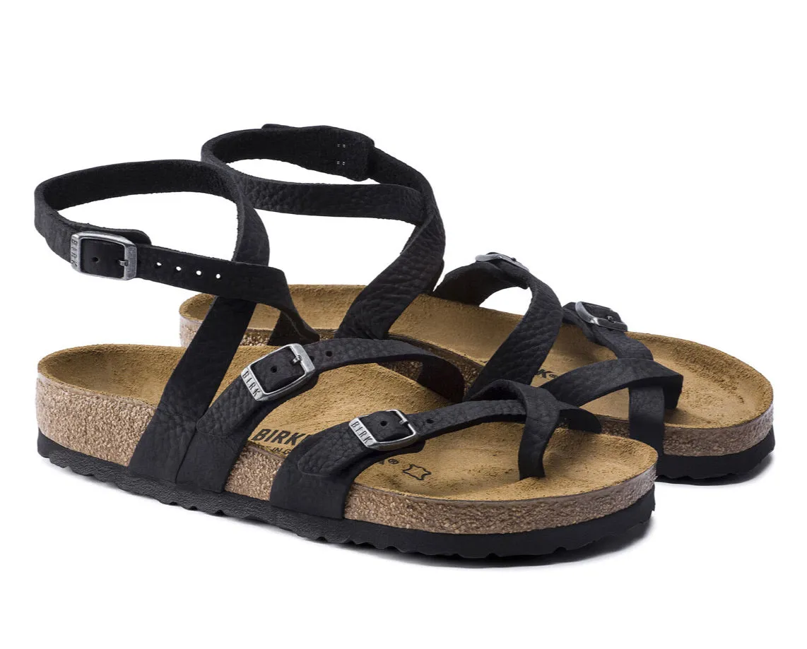 Birkenstock Seres Camberra Old Black Leather Made In Germany