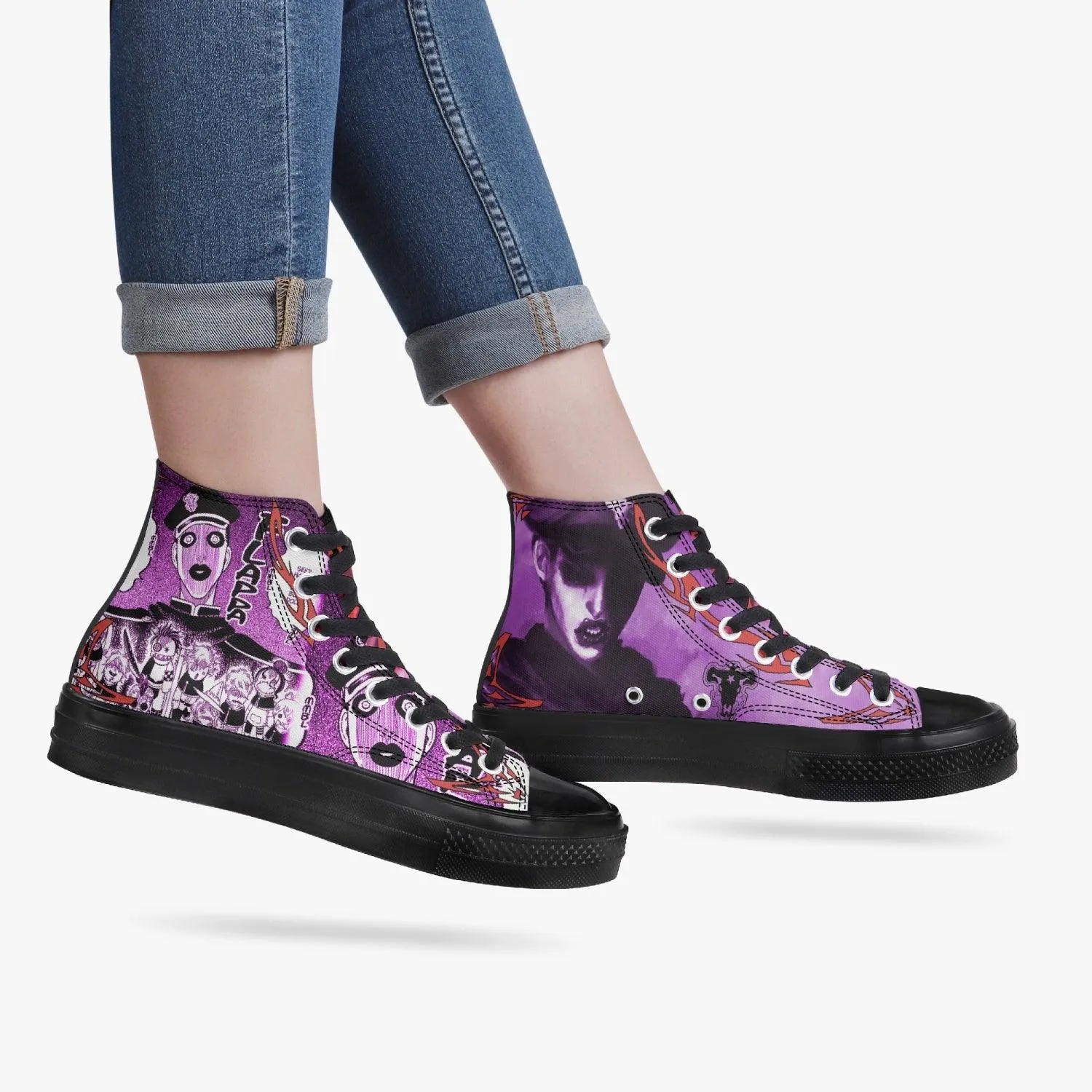 Black Clover Gordon Agrippa A-Star High Anime Shoes