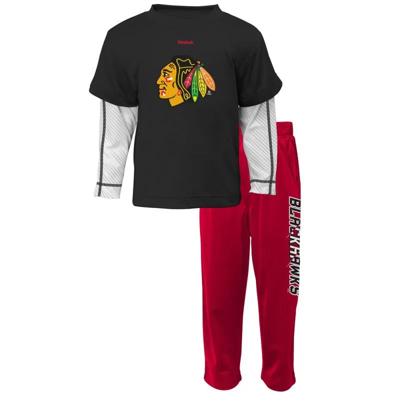 Blackhawks Infant Playtime Pant Set (12-24M)