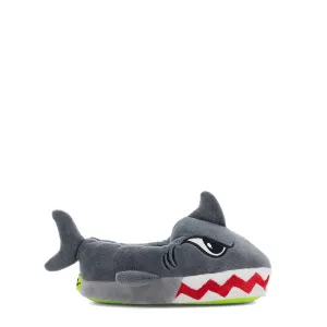 Boys' Shark Slipper- Gray 24378676