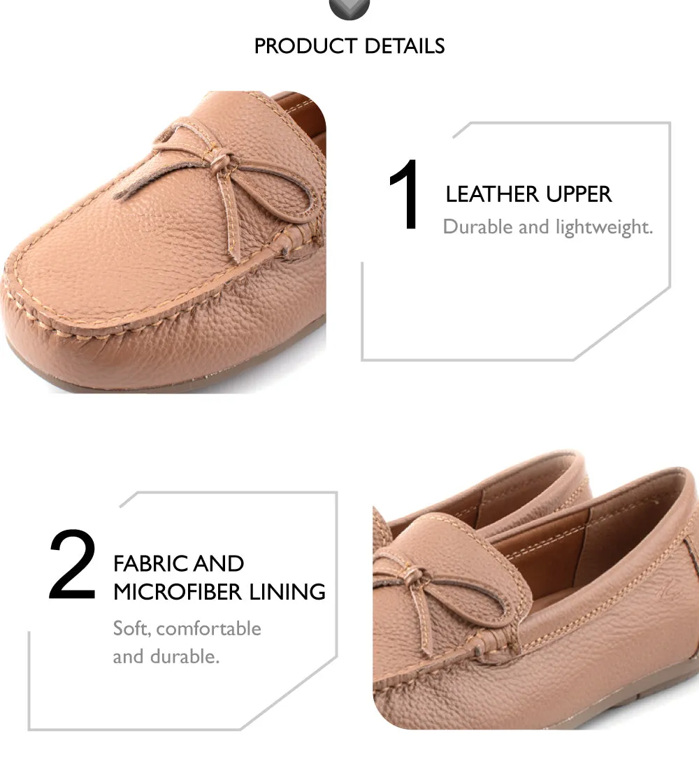 camel active Women Agnes 2 Slip-On Ribbon Loafer Shoes -752304-DZ02SV-53-ALMOND