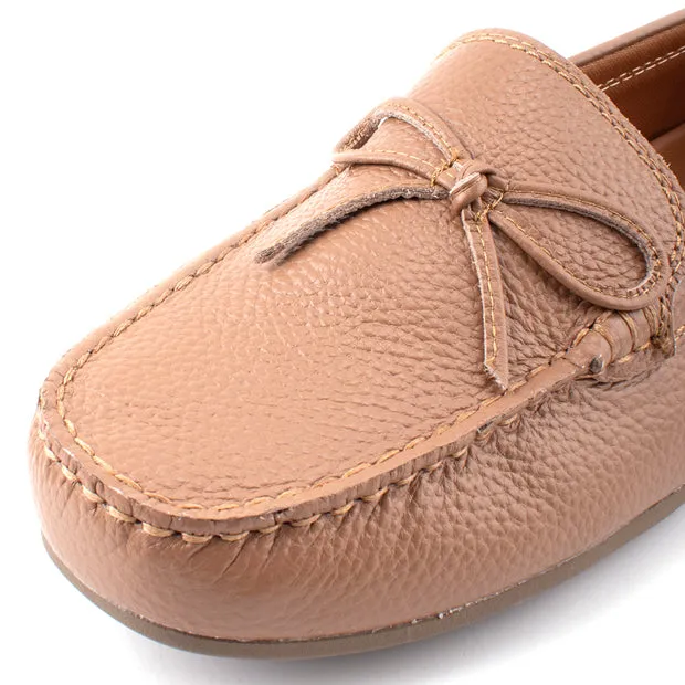 camel active Women Agnes 2 Slip-On Ribbon Loafer Shoes -752304-DZ02SV-53-ALMOND
