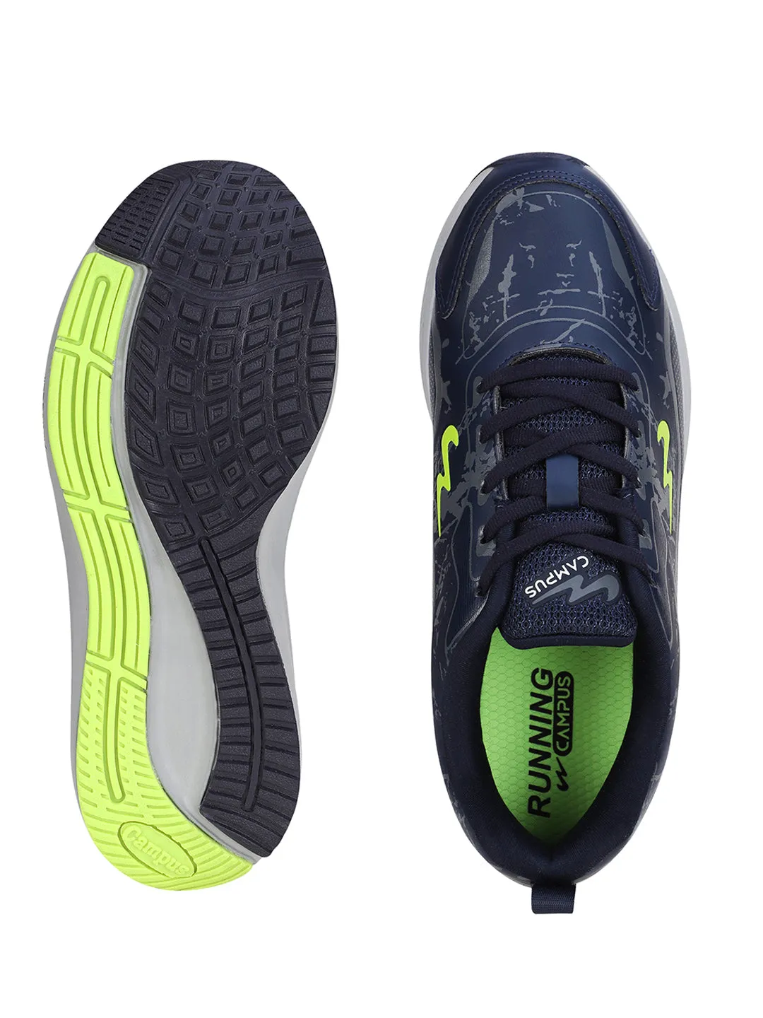 CAMP-DRAX Navy Men's Running Shoes