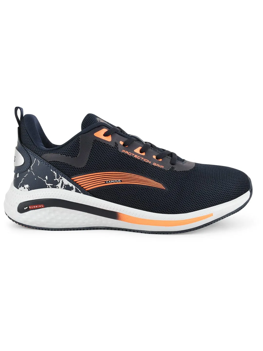 CAMP-PRIDE Navy Men's Running Shoes