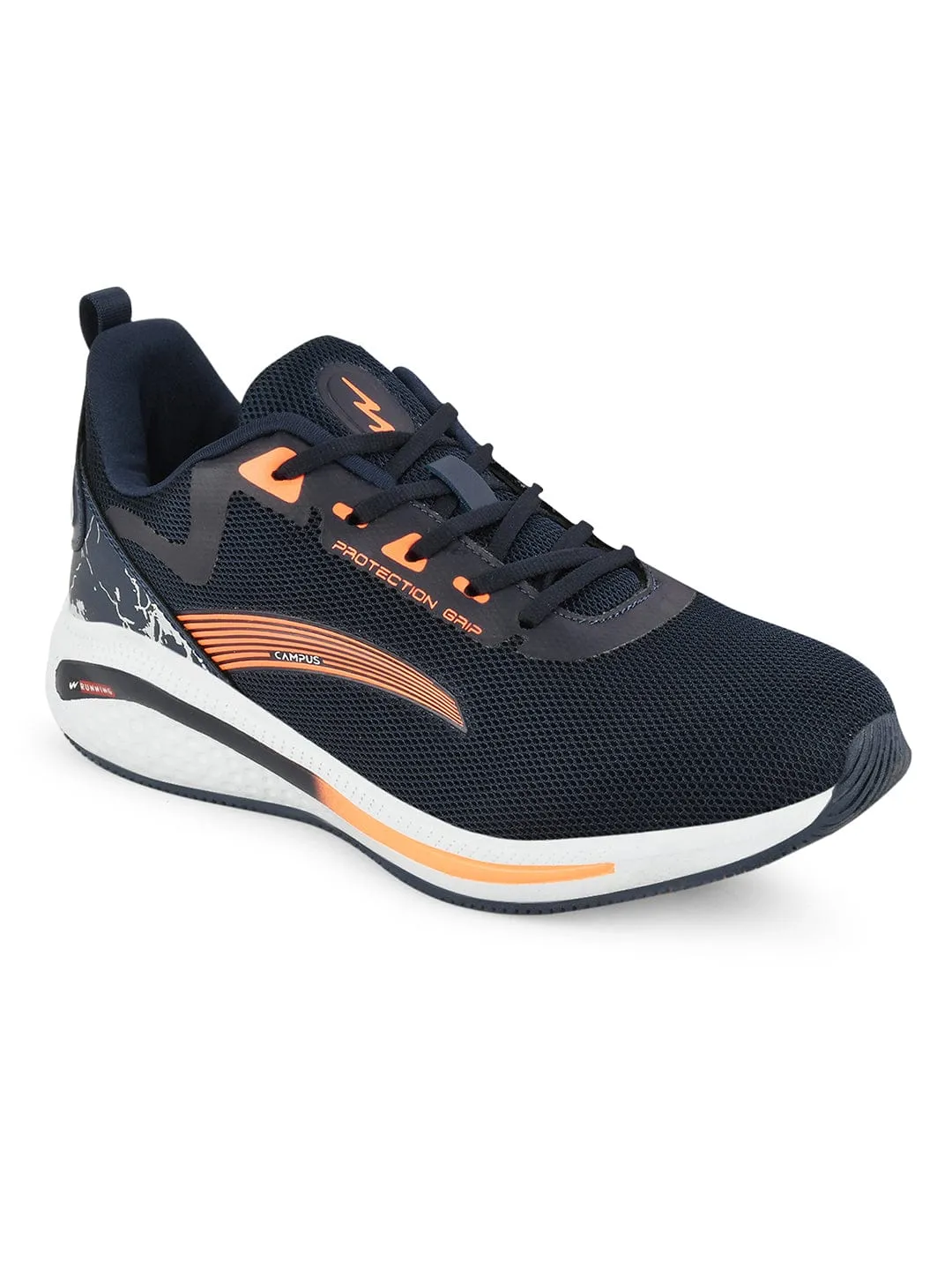 CAMP-PRIDE Navy Men's Running Shoes