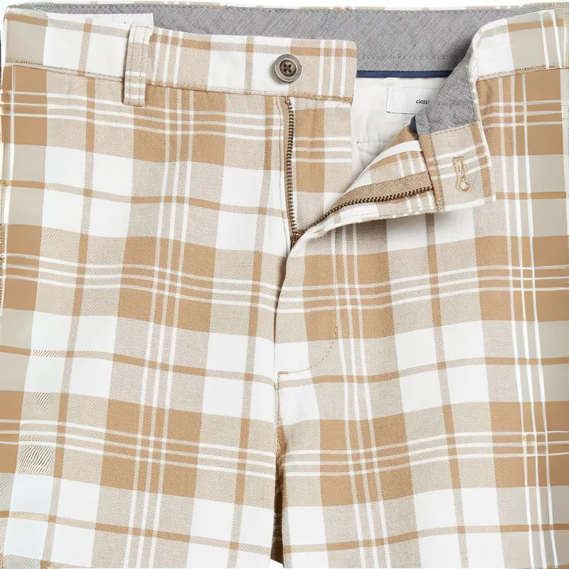 Classic Checkered Chino Shorts – Versatile Style for Every Occasion