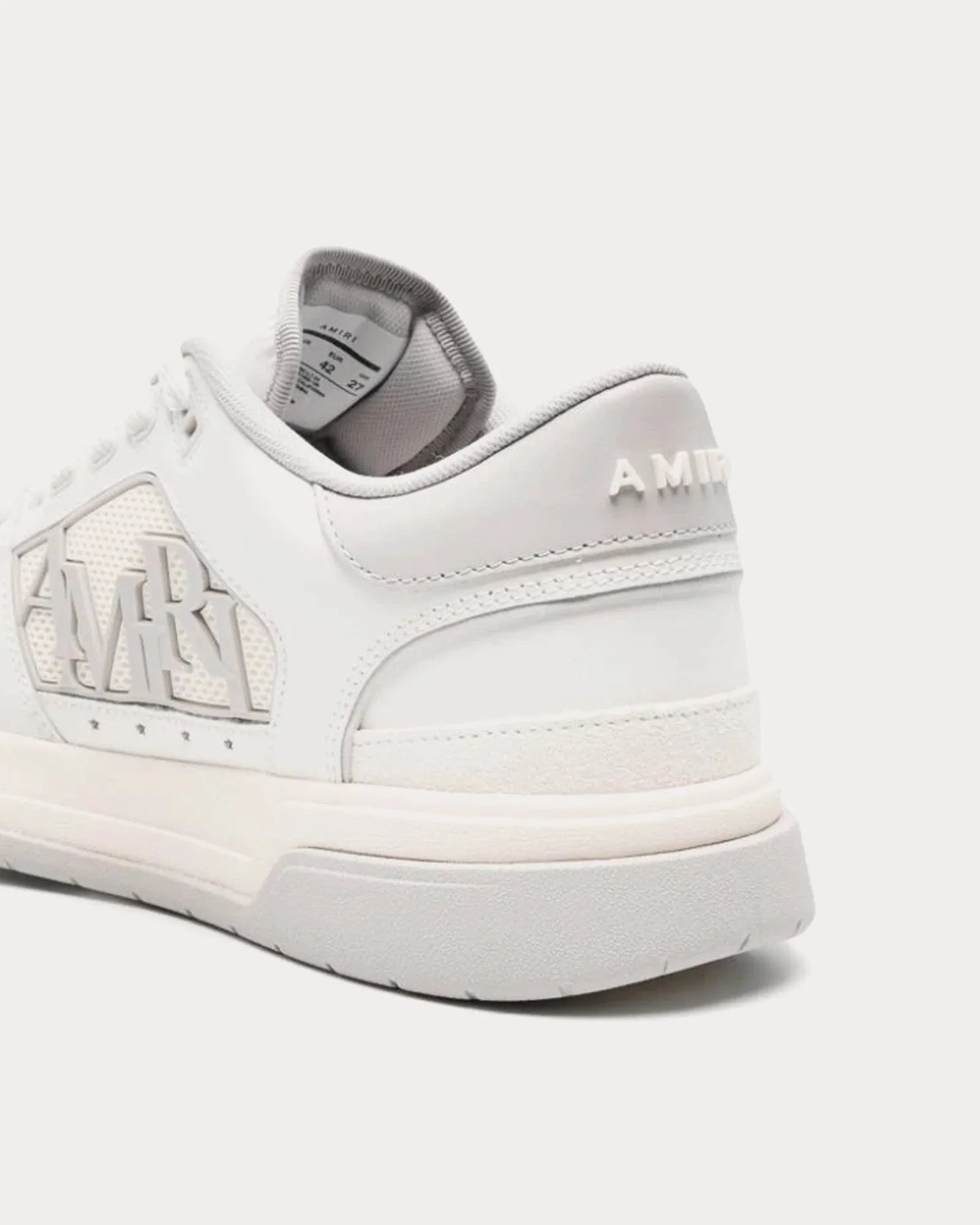 Classic White / Grey Low Top Sneakers