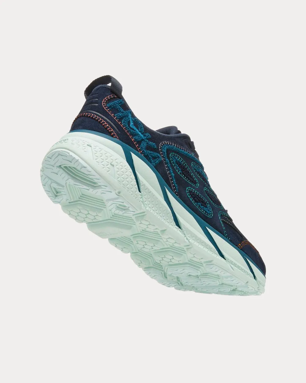 Clifton L Embroidery Outer Space / Blue Coral Running Shoes