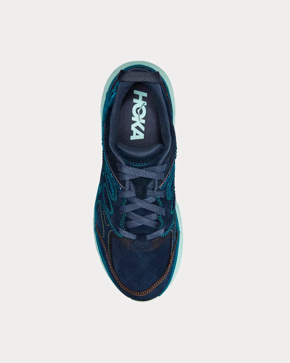 Clifton L Embroidery Outer Space / Blue Coral Running Shoes