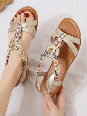 Comfort Soft Bohemian Wedge Sandals CC12