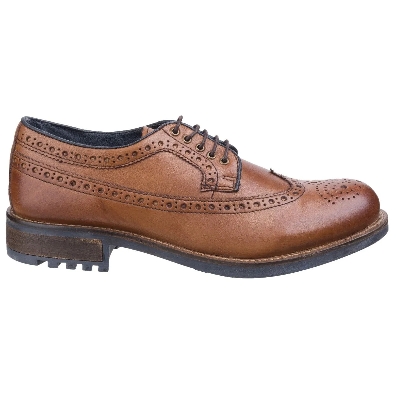 Cotswold Poplar Brogue Shoes Mens