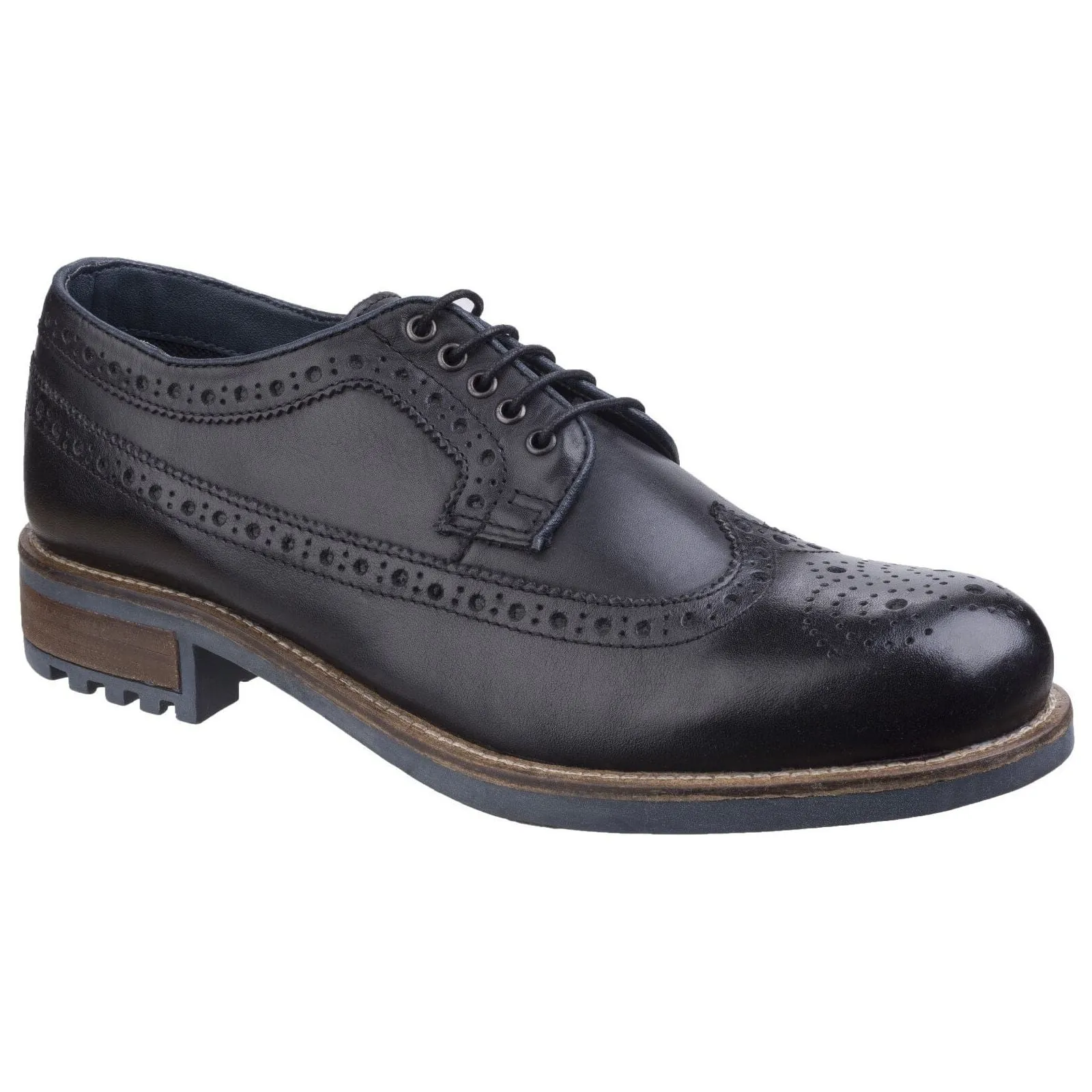 Cotswold Poplar Brogue Shoes Mens