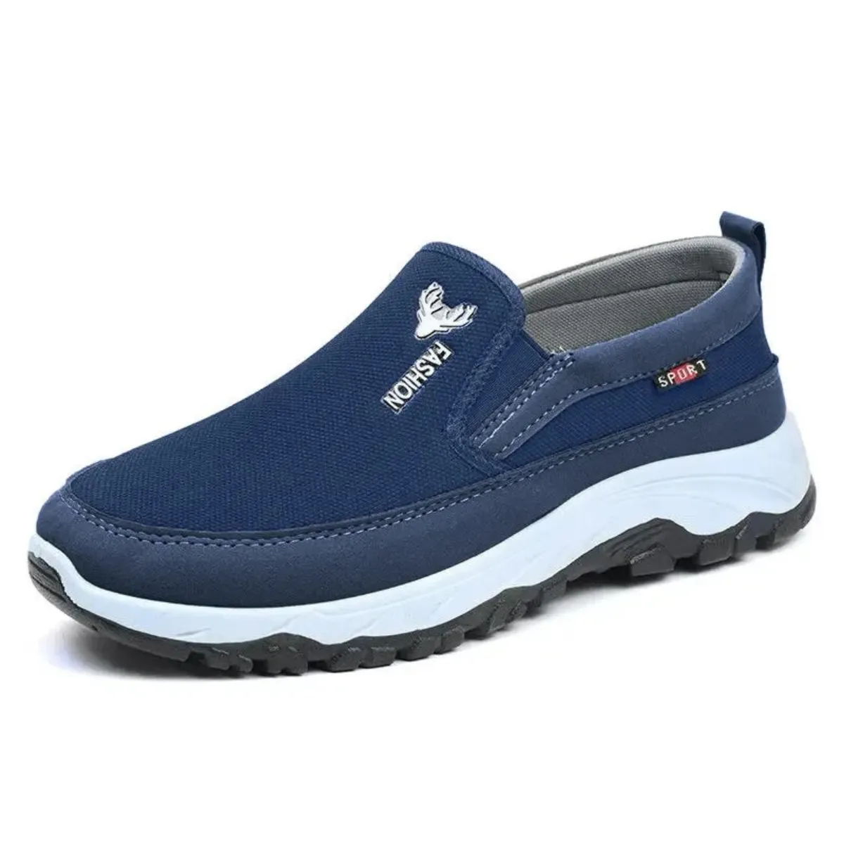 Cuzcare Orthopedic Women's Shoes Comfortable Soft Sole Lightweight Canvas Slip-on