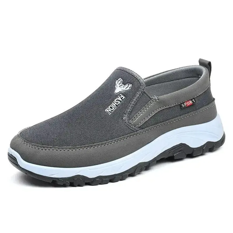 Cuzcare Orthopedic Women's Shoes Comfortable Soft Sole Lightweight Canvas Slip-on