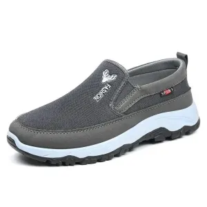 Cuzcare Orthopedic Women's Shoes Comfortable Soft Sole Lightweight Canvas Slip-on