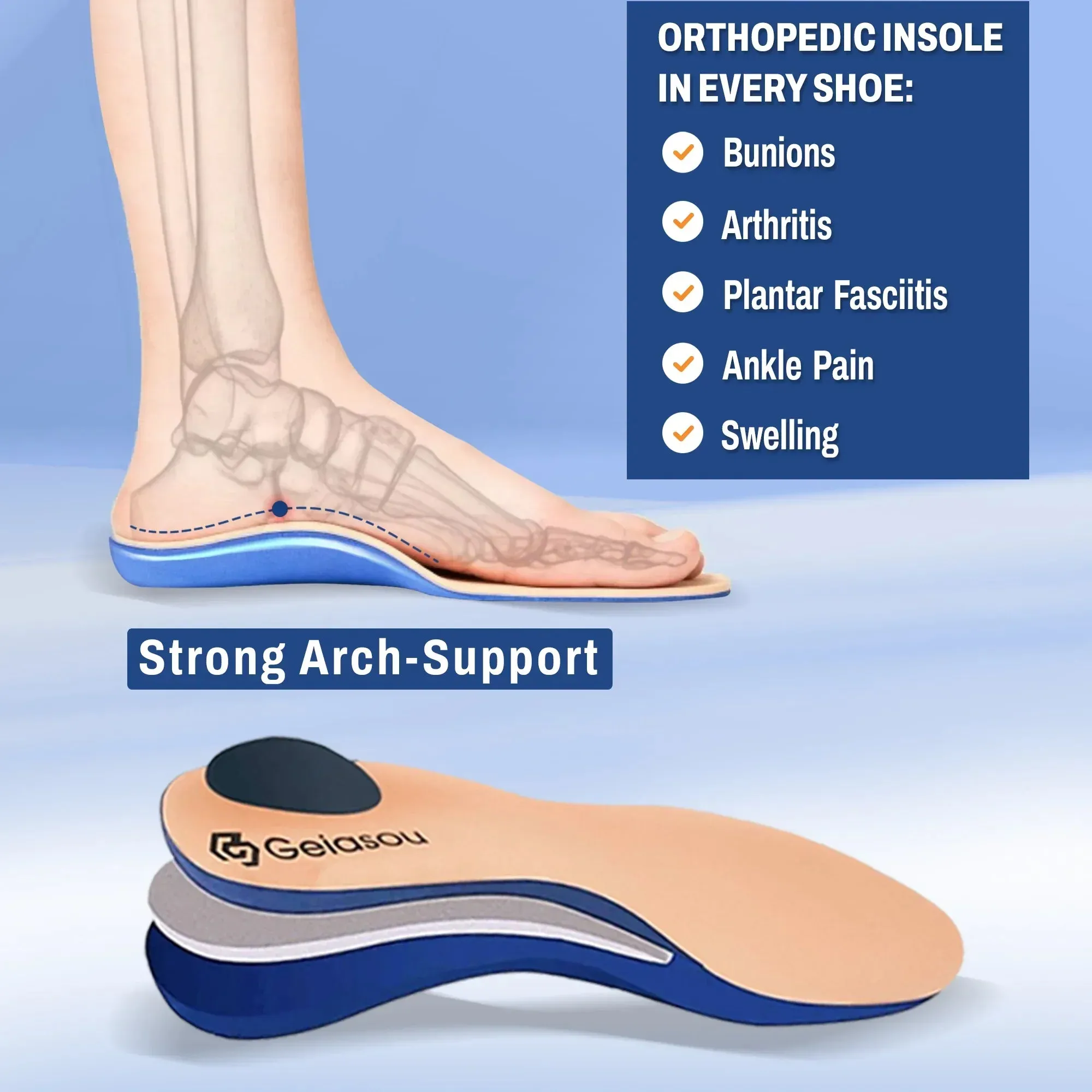 Cuzcare Orthopedic Women's Shoes Comfortable Soft Sole Lightweight Canvas Slip-on