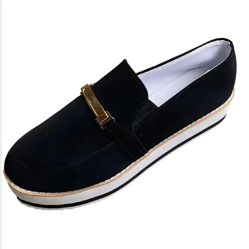 Fashion Platform Casual Muffin Bottom Shoes Women