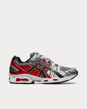 GEL-NIMBUS 9 Pure Silver / Classic Red Running Shoes