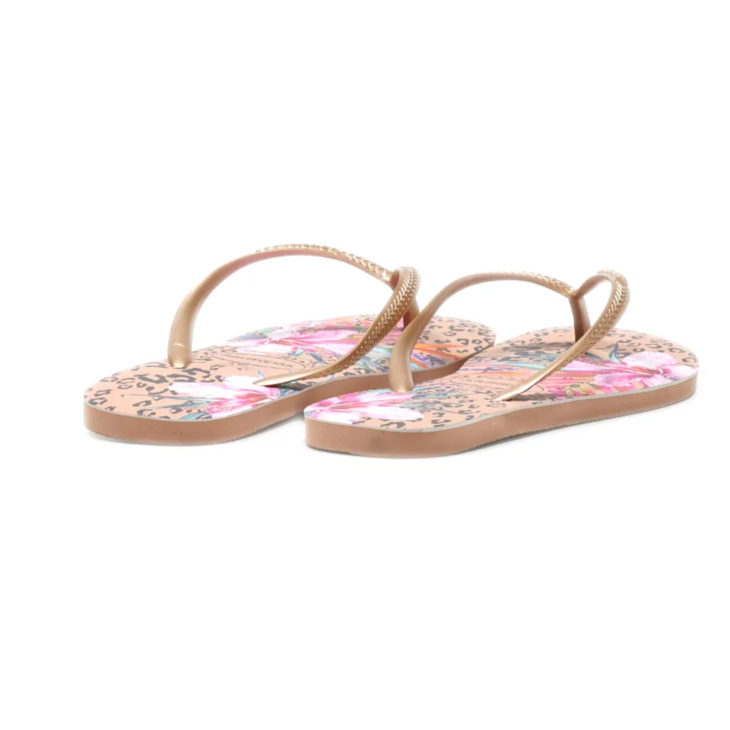 Havaianas Slippers Eva Brown Colour For Women