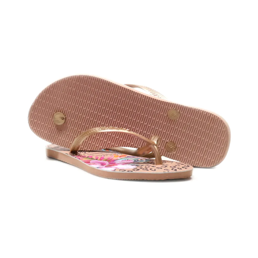 Havaianas Slippers Eva Brown Colour For Women