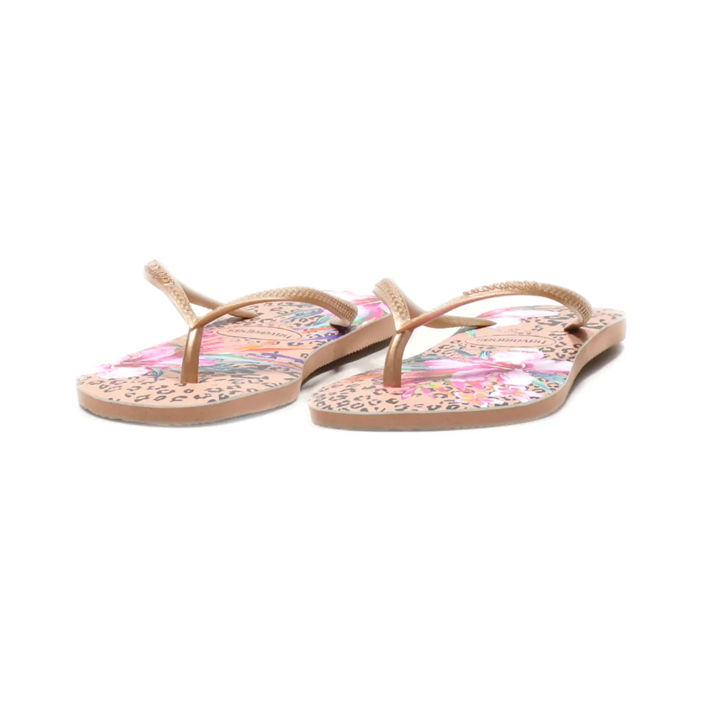 Havaianas Slippers Eva Brown Colour For Women