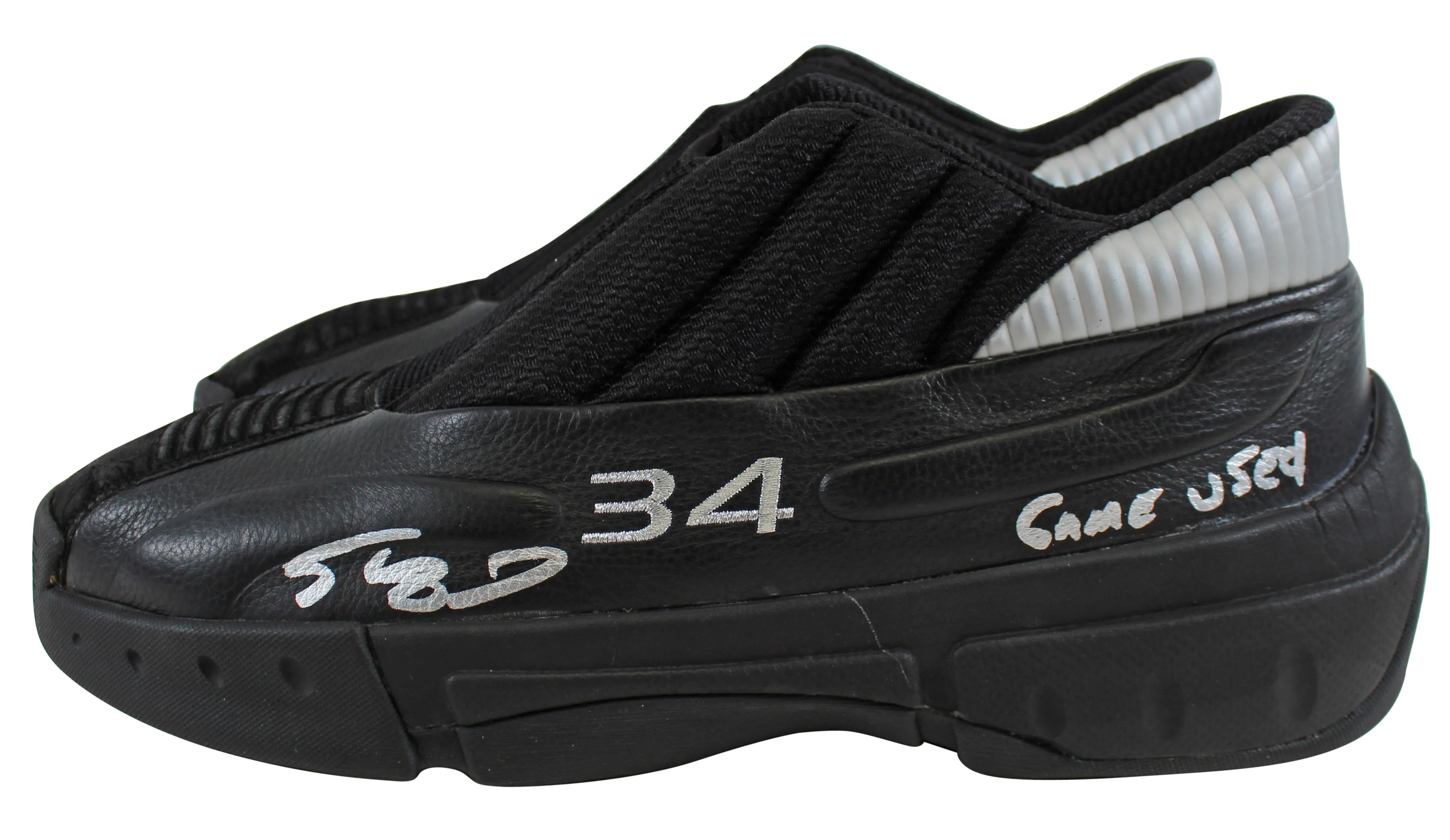 Heat Shaquille O'Neal "Game Used" Authentic Signed 2000-2002 Dunkman Shoes BAS