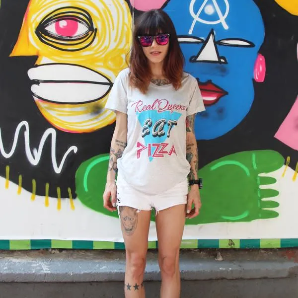 Hipster Trendy Colorful Flash Mirror Lens Horned Rim Sunglasses 8078