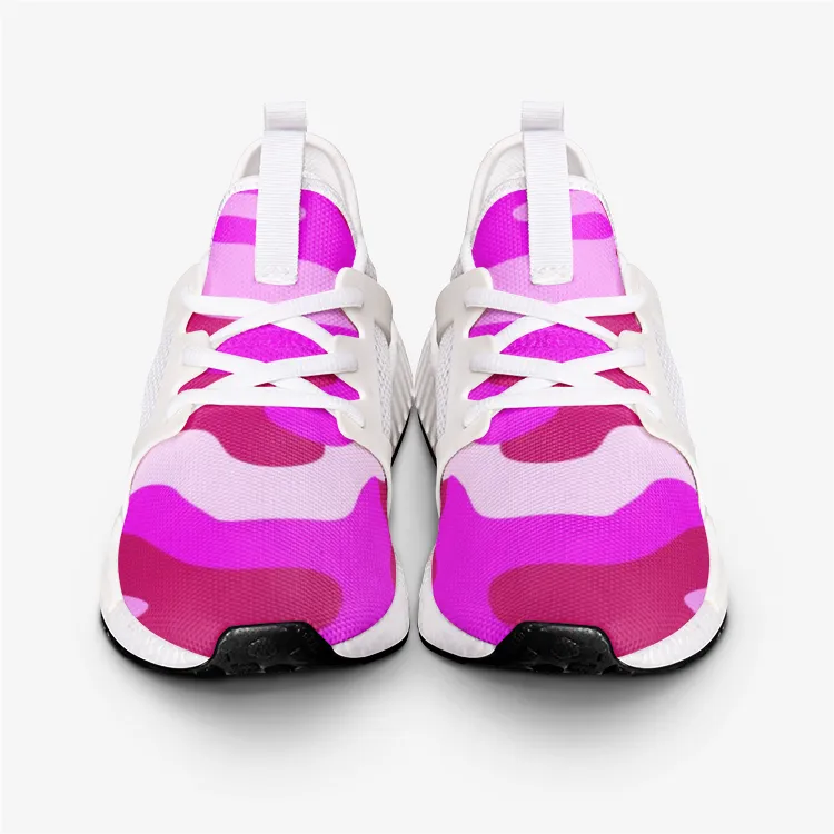 Intensive Pink Camouflage 27 Unisex Lightweight Sneaker