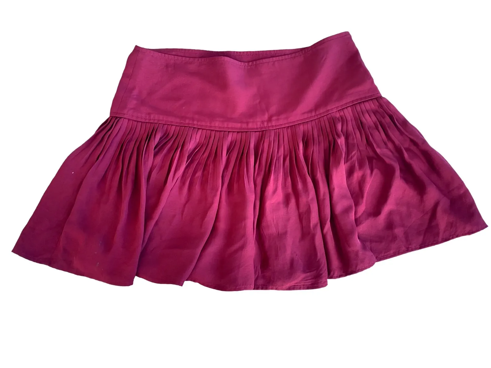 ISABEL MARANT ÈTOILE mini skirt |  Red/Burgundy, Size 38 or Medium, Fit & Flare