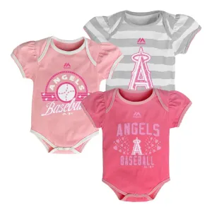 It's a Triple! Angels Girl Bodysuits