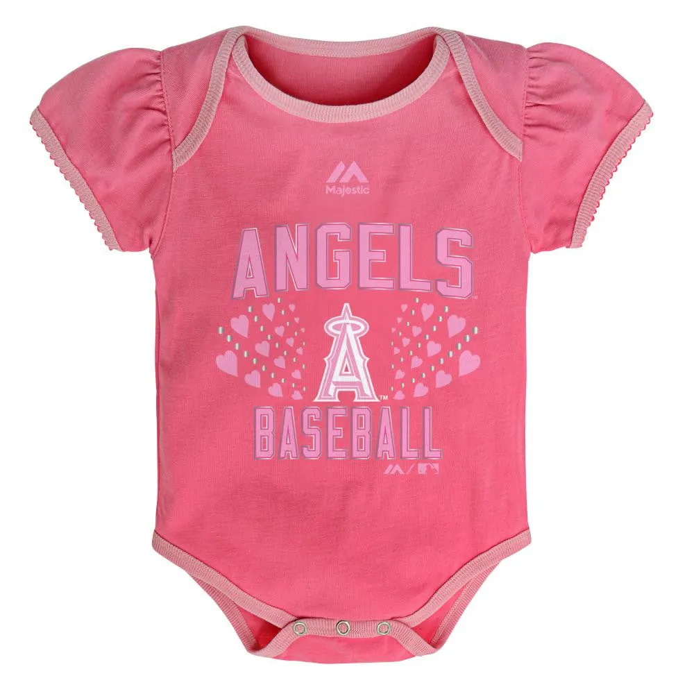 It's a Triple! Angels Girl Bodysuits