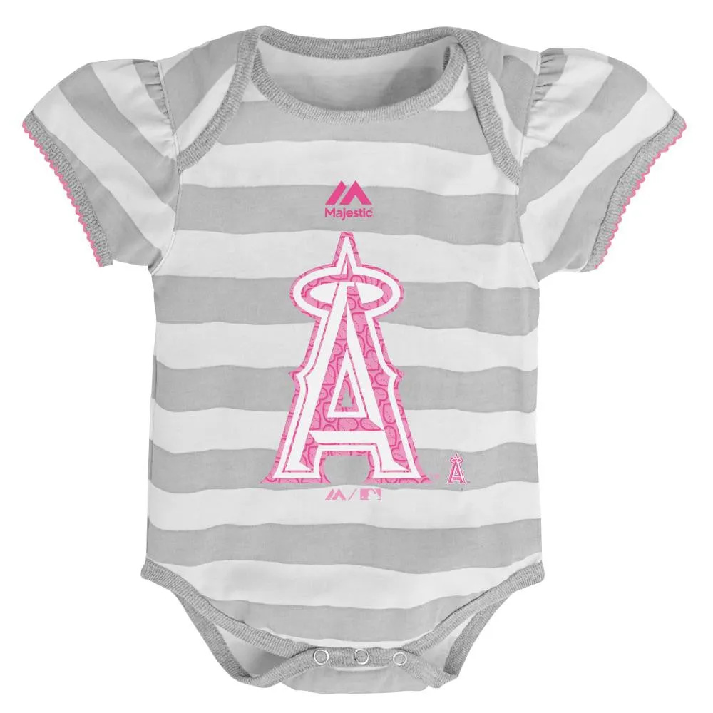 It's a Triple! Angels Girl Bodysuits
