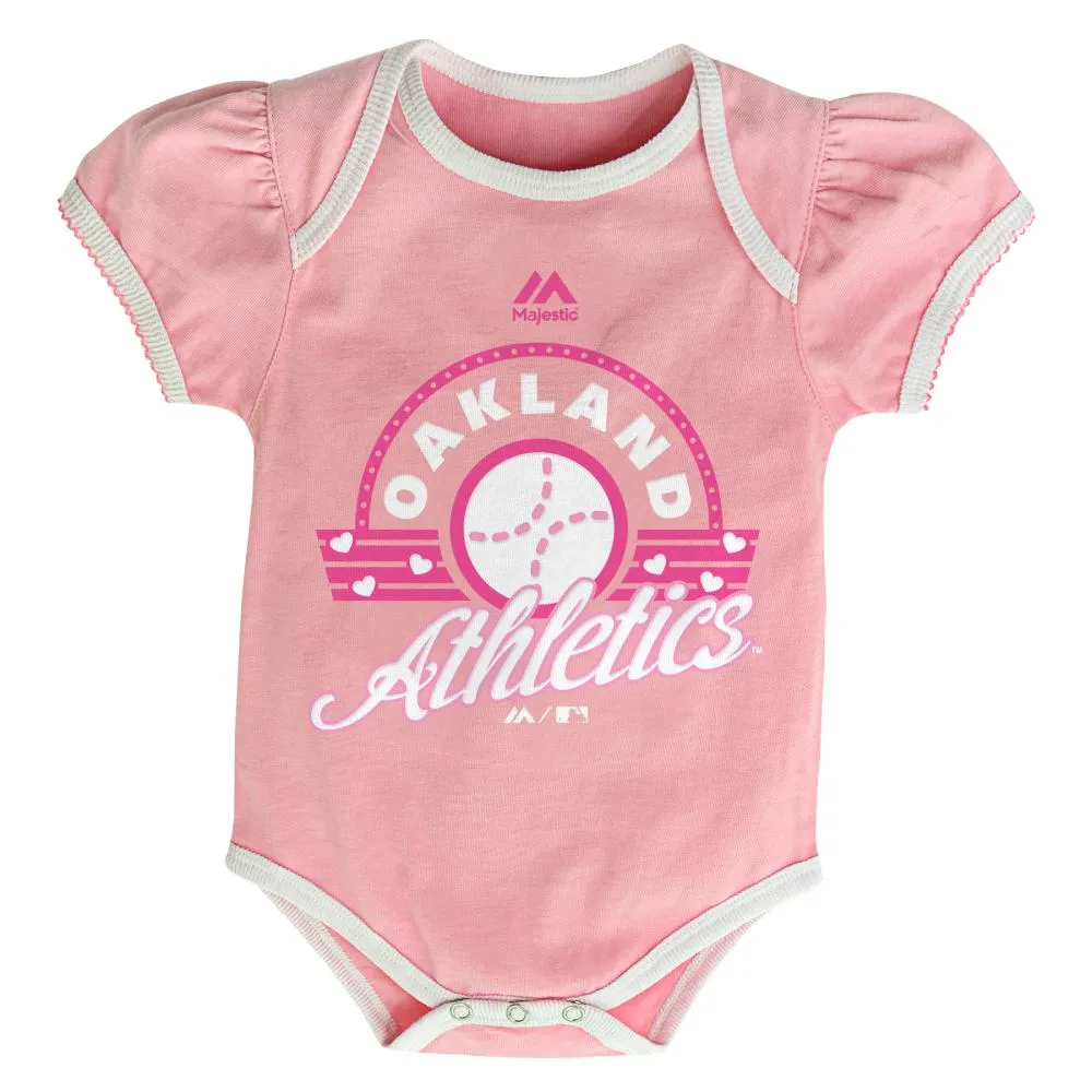 It's a Triple! Athletics Girl Bodysuits