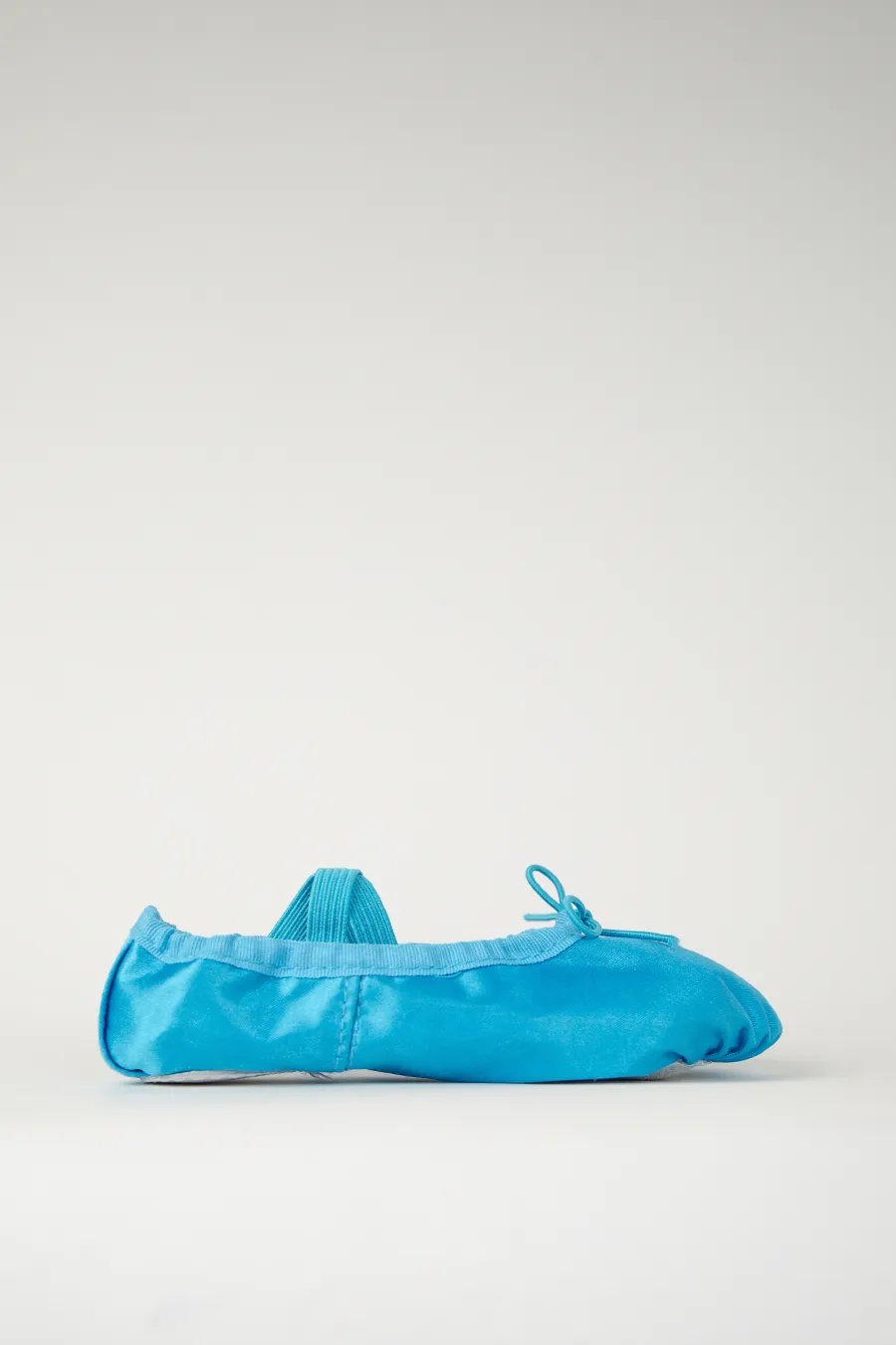 Kids Blue Ballet Shoes - Satin