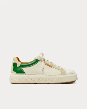 Ladybug White / Cream / Green Ray Low Top Sneakers