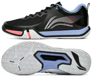 Li-Ning Saga II Lite Mens Badminton Shoes - Black / White