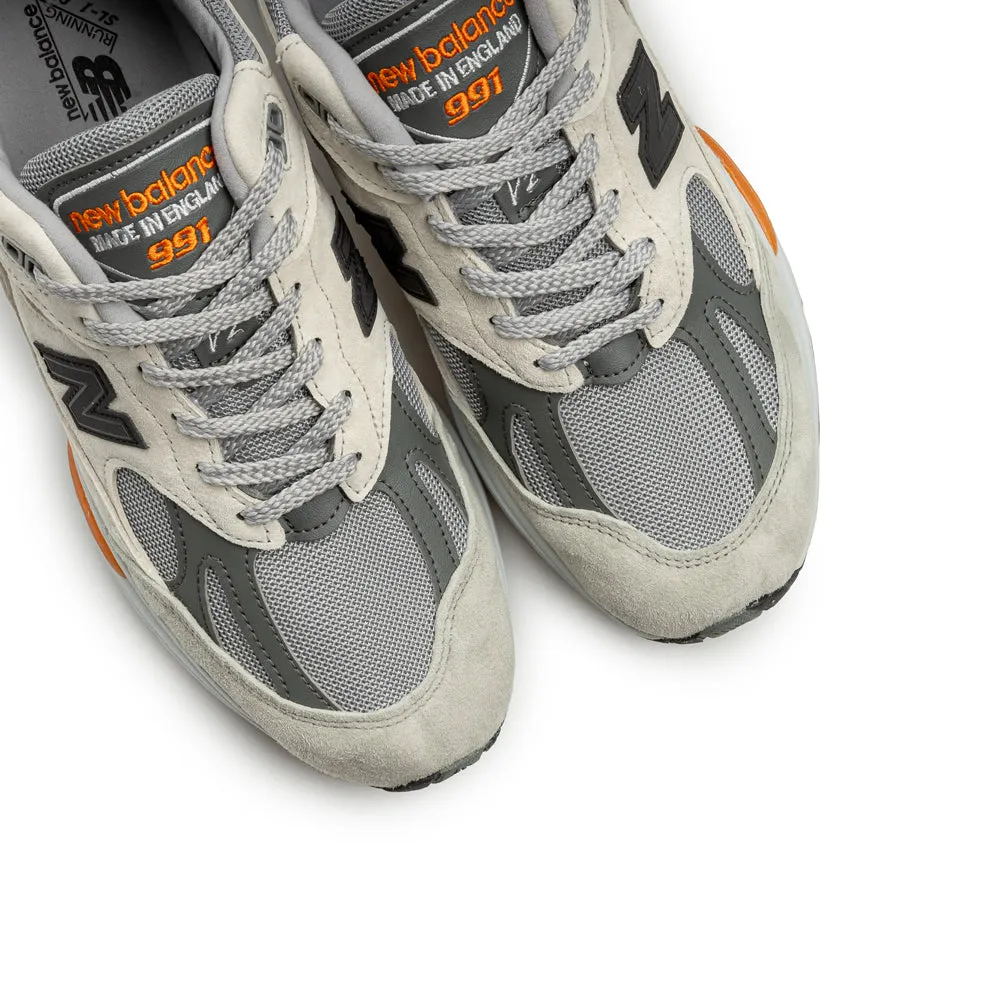 MADE in UK 991v2 | Grey Orange