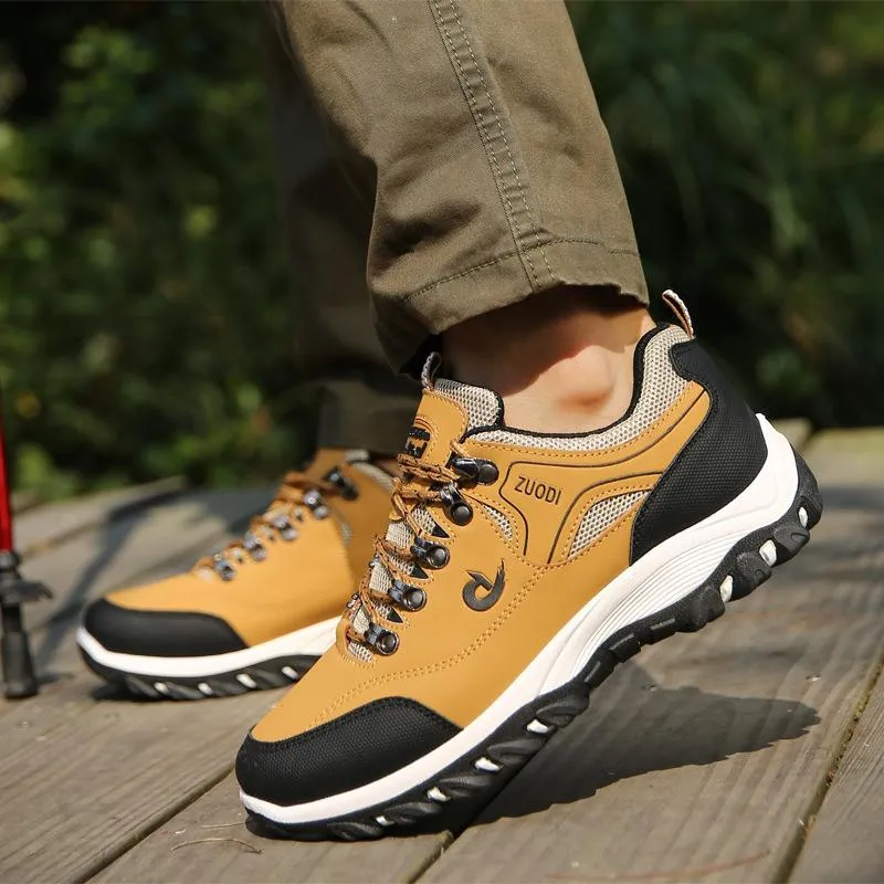 Men's Arch Support Outdoor Breathable Light Travel Sneakers