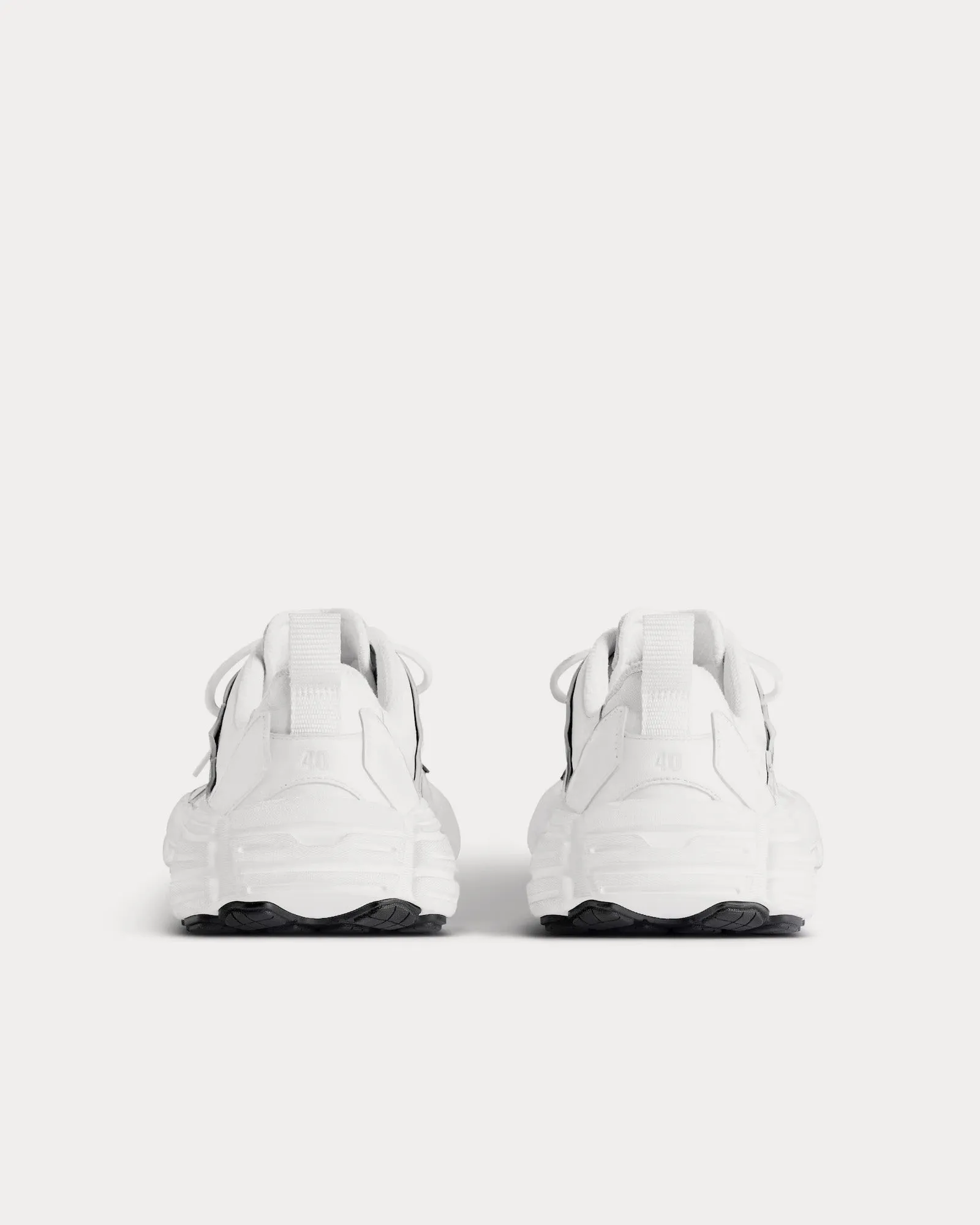 Monday Shoe White / Black / Grey Low Top Sneakers