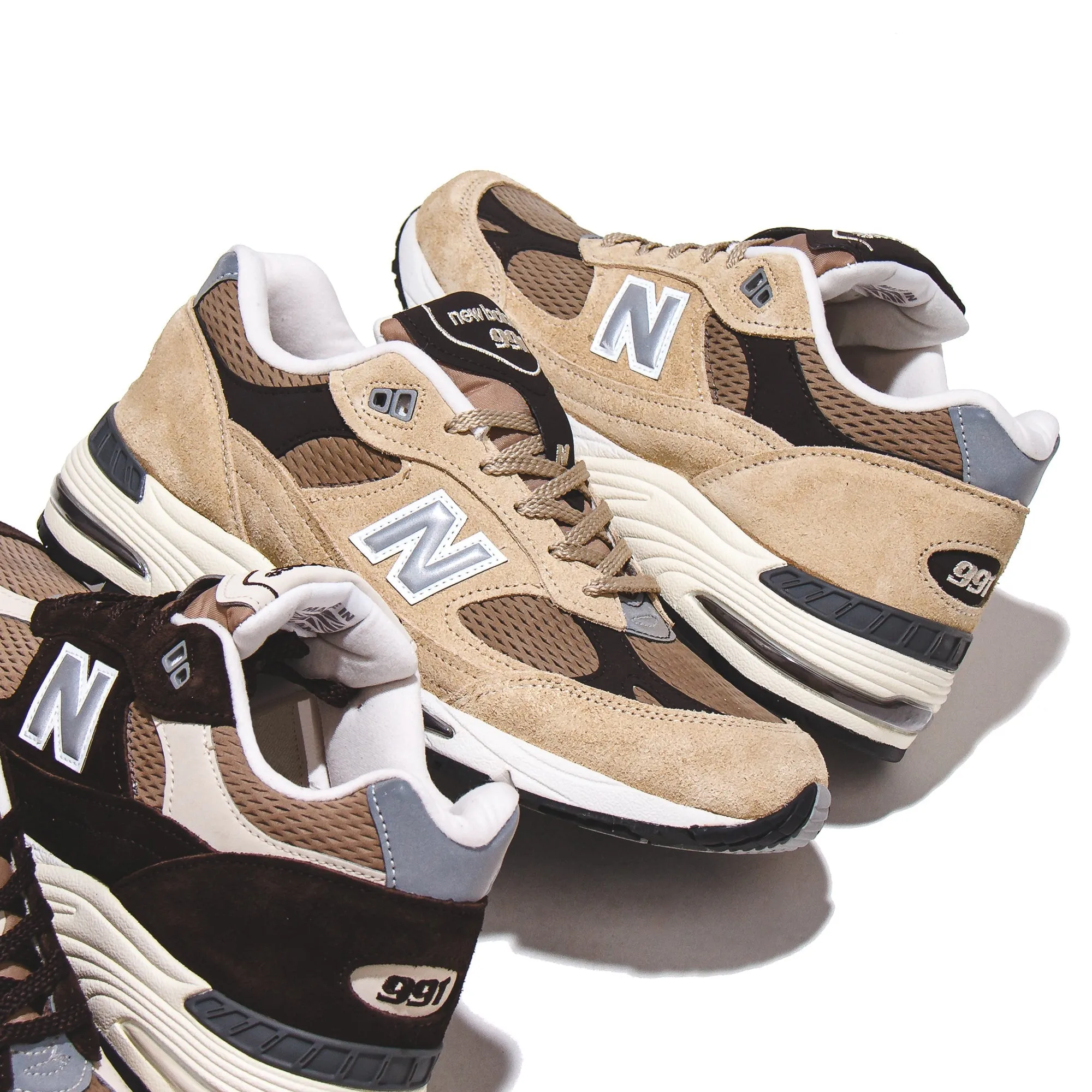 New Balance Men 991v1 Pale Khaki Made In UK M991CGB
