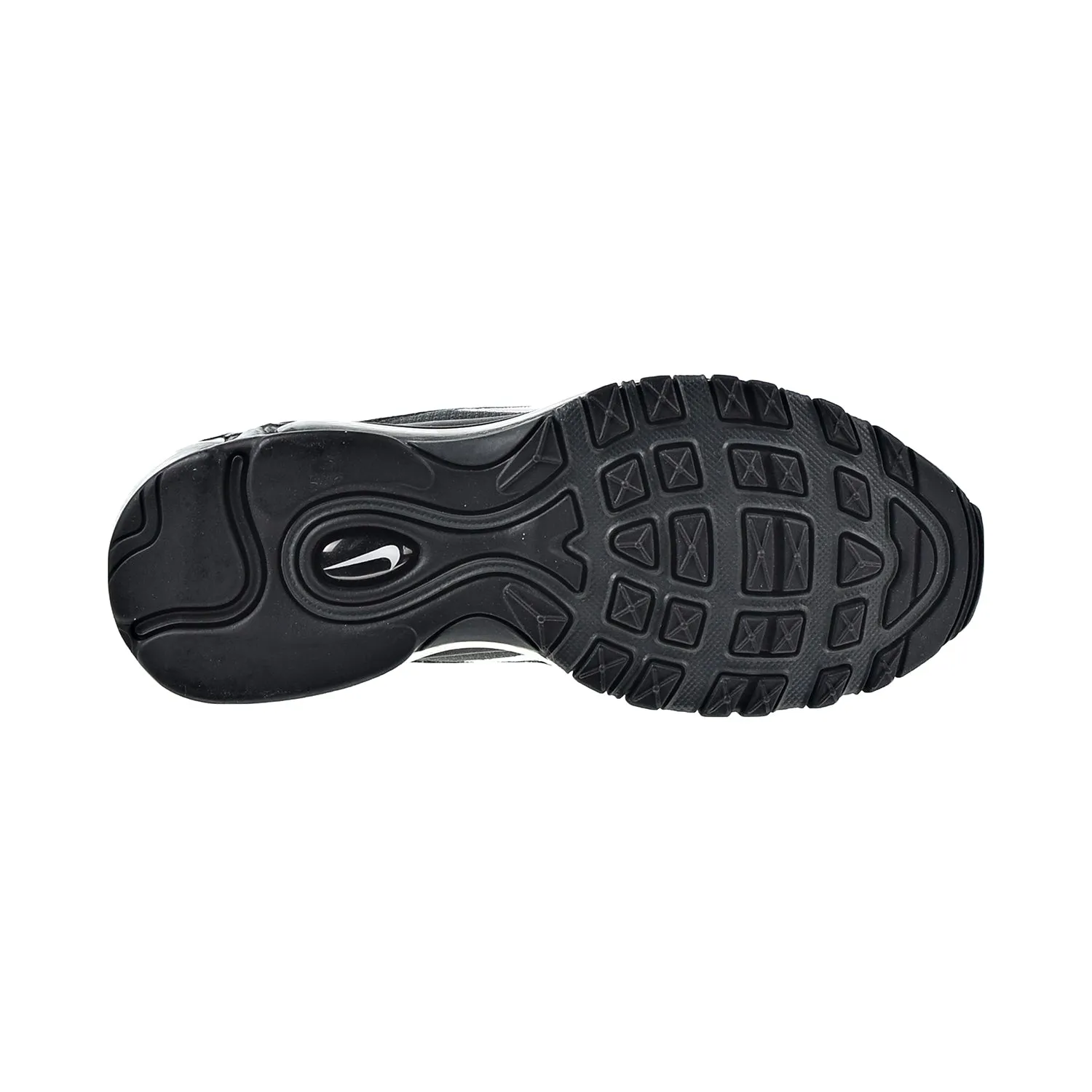 Nike Air Max 97 Big Kids' Shoes Black-Anthracite-White