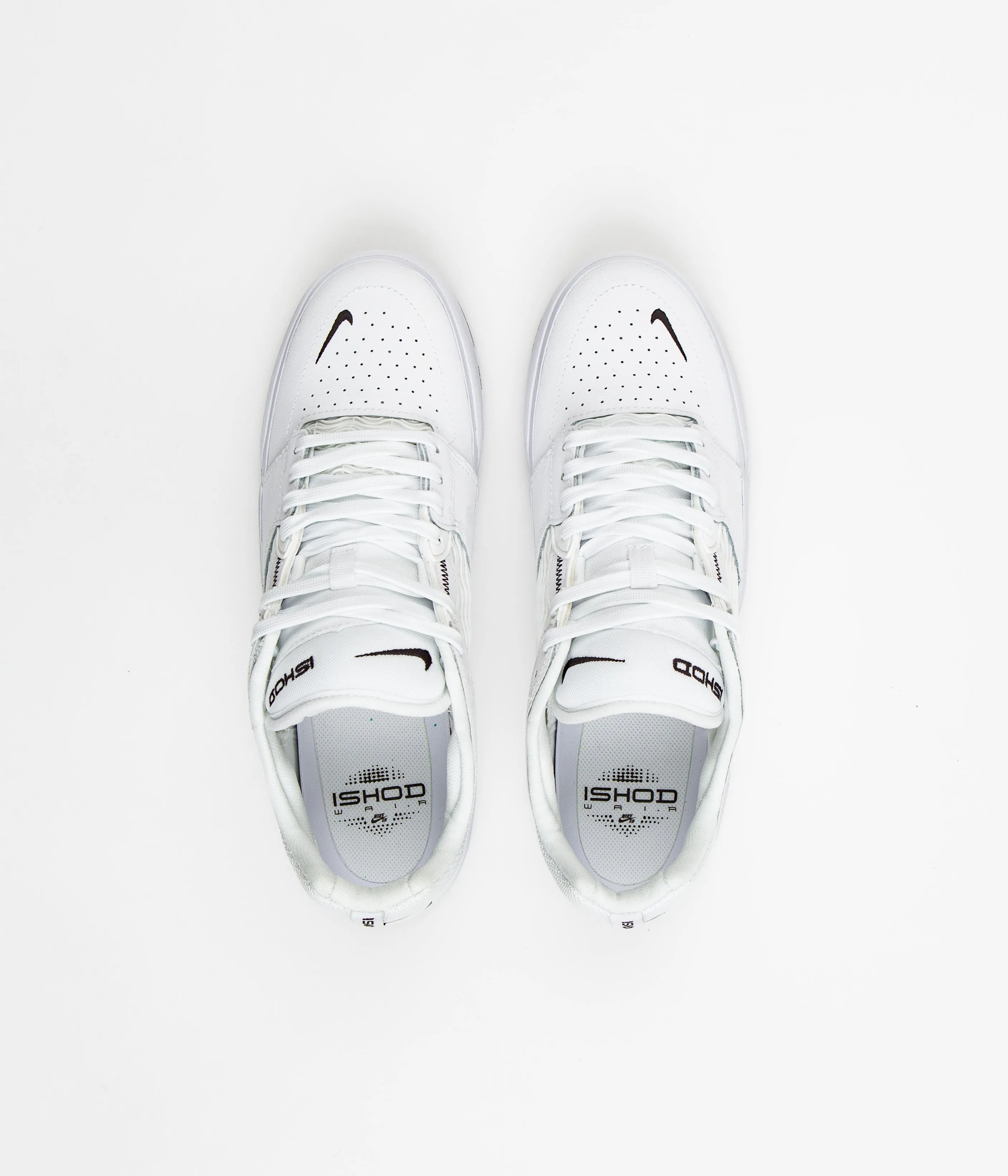 Nike SB Ishod Premium Shoes - White / Black - White - Black