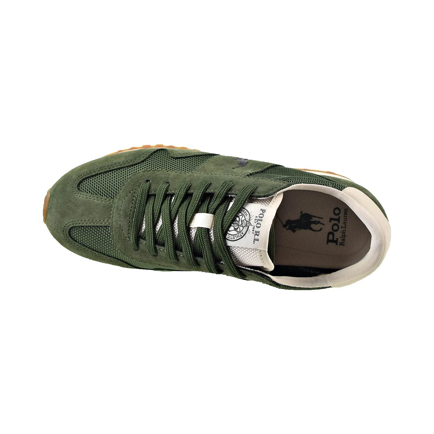 Polo Ralph Lauren Train 85 Men's Shoes Green
